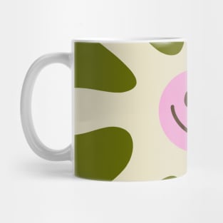 Retro Flower Vintage 70s Groovie Mug